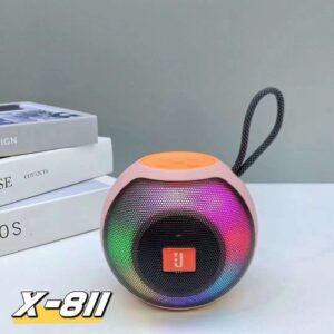 X-811 RGB Party Box Bluetooth Speaker – Deep Bass & Dynamic Lights
