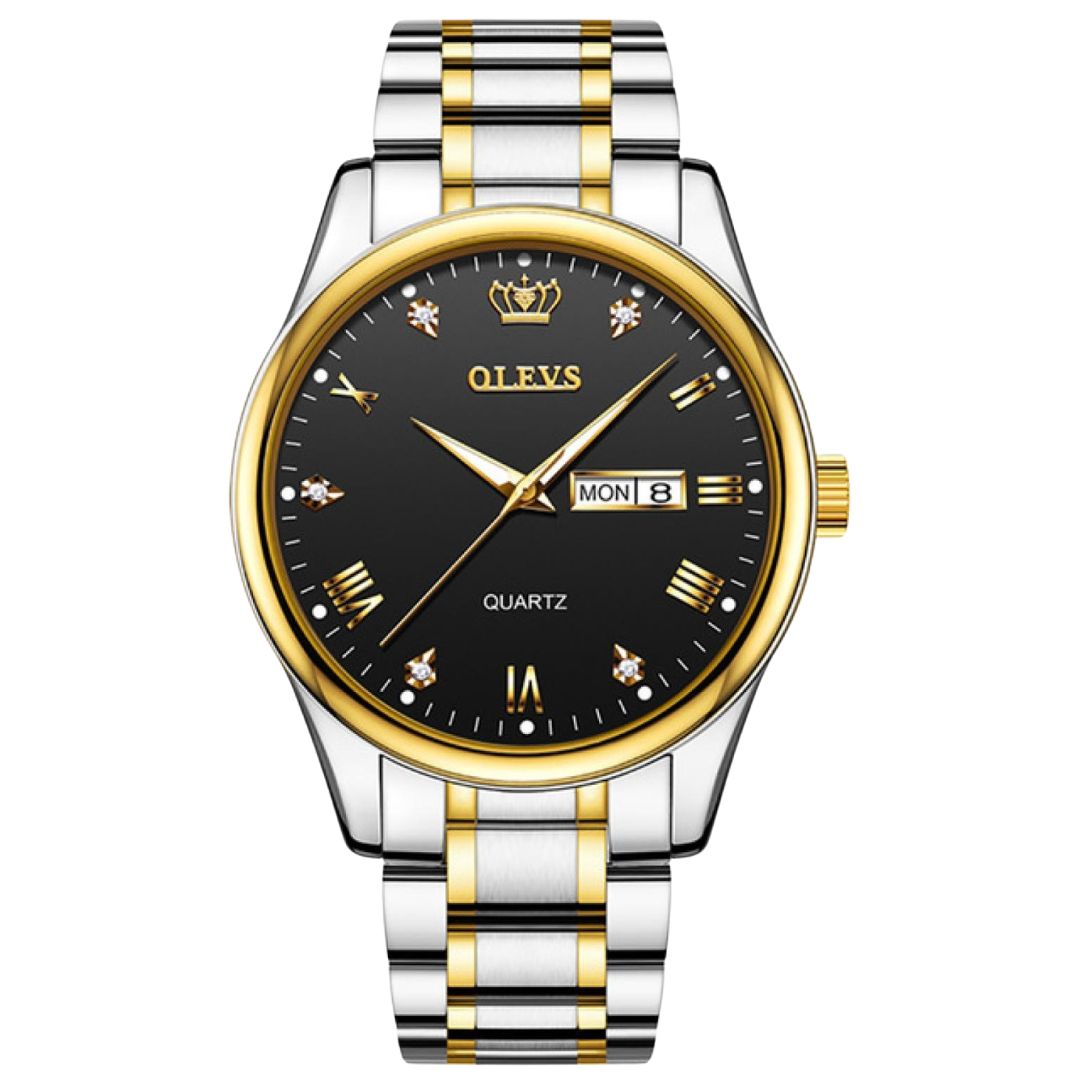 OLEVS Luxury Day-Date Quartz (Men) - Image 2