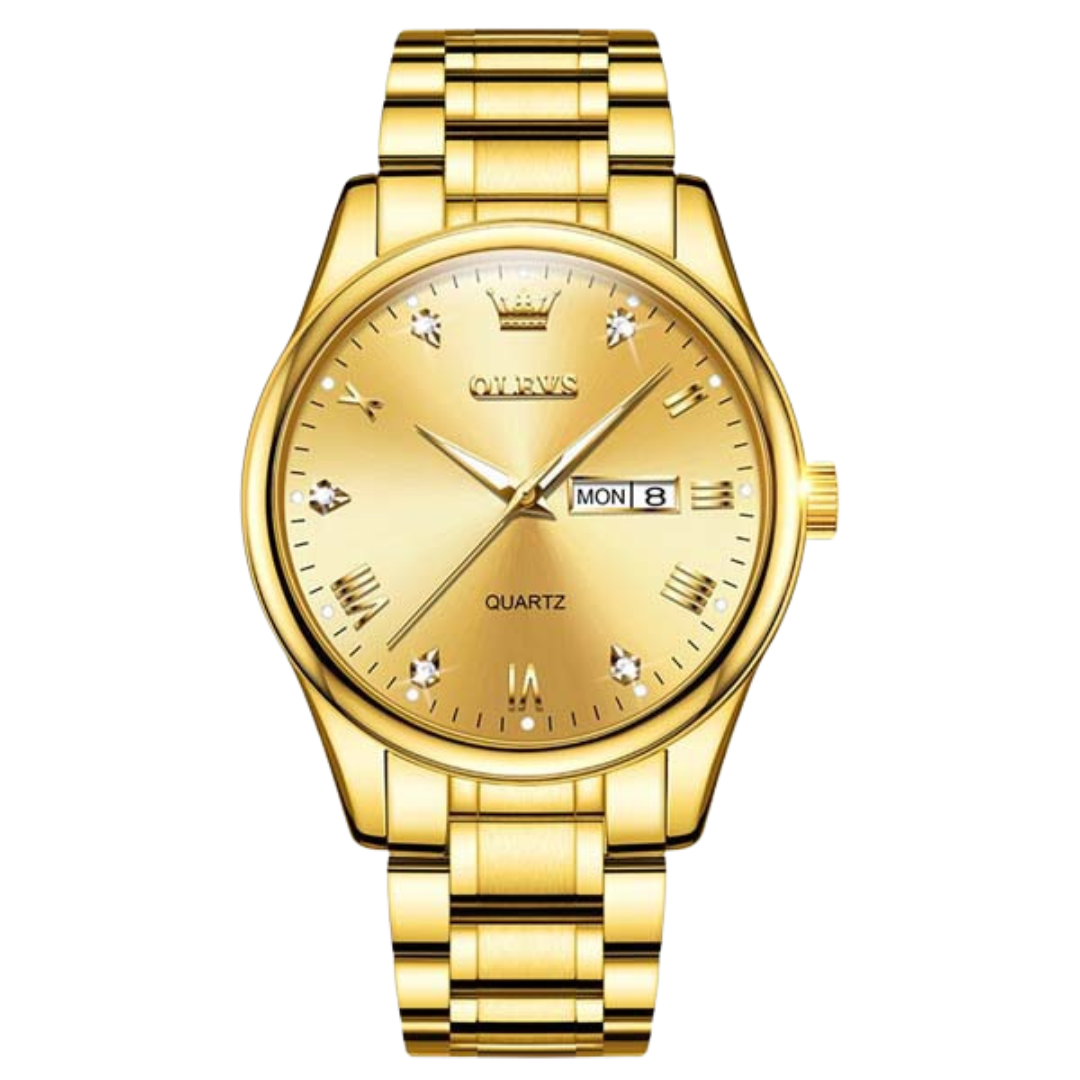 OLEVS Luxury Day-Date Quartz (Men) - Image 4
