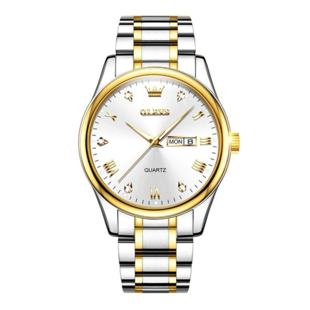 OLEVS Luxury Day-Date Quartz (Men) - Image 3