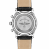 Luxury Chronograph Men's Watch – Green Dial & Black Leather Strap/(armyfashionbd) - Image 2