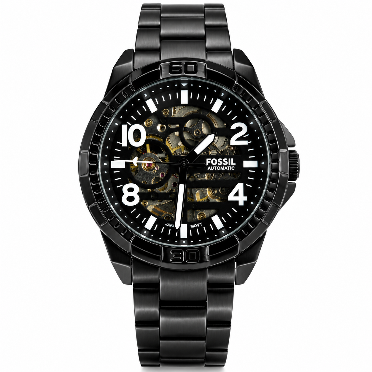 Fossil Automatic Skeleton Black Men’s Watch