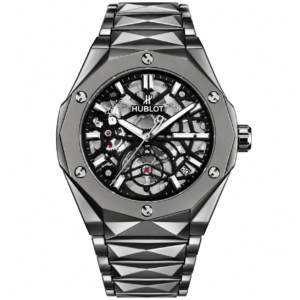 HUBLOT Big Bang Luxury Skeleton Watch – Matte Black