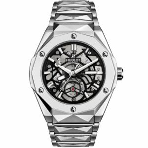 HUBLOT Big Bang Luxury Skeleton Watch – Matte Silver